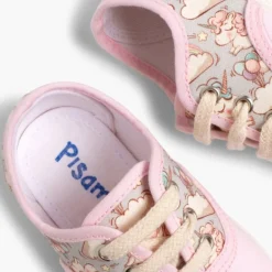 Menino Pisamonas Ténis Atacadores Lona Estampada Animais
