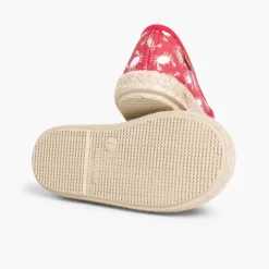 Menino Pisamonas Ténis Lona Estampada Elasticos Sola Alpargata